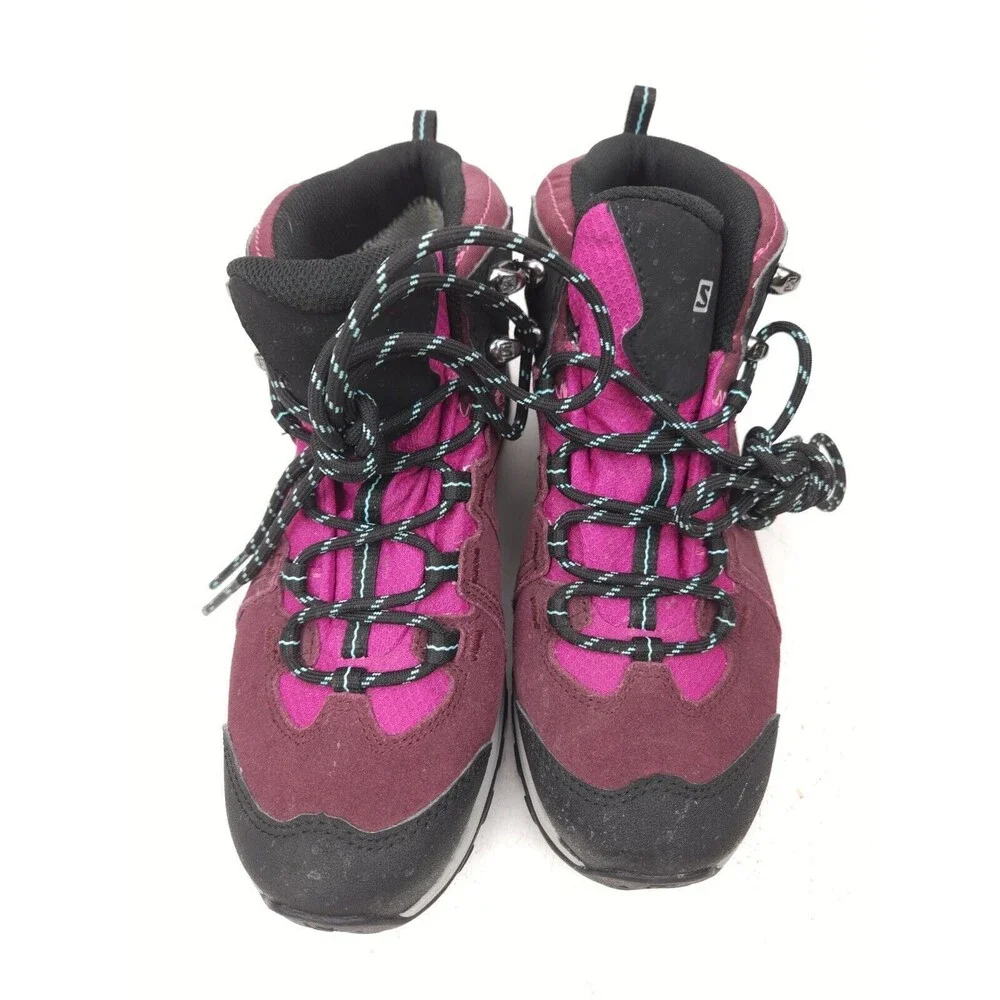 Salomon Women's Ellipse 2 Mid LTR GTX Hiking Boots Size 5.5 Purple